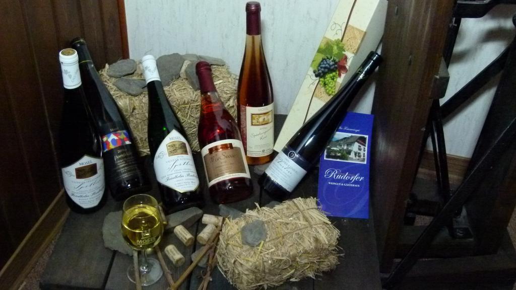 Ferienweingut Rudorfer Hotell Valwig Eksteriør bilde